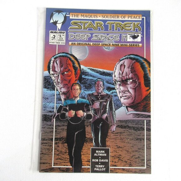 4 Star Trek: Deep Space Nine, Vintage, Malibu Comics Issues #O, 1, 2, 3 - Picture 4 of 5